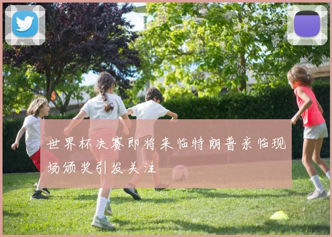 世界杯决赛即将来临特朗普亲临现场颁奖引发关注